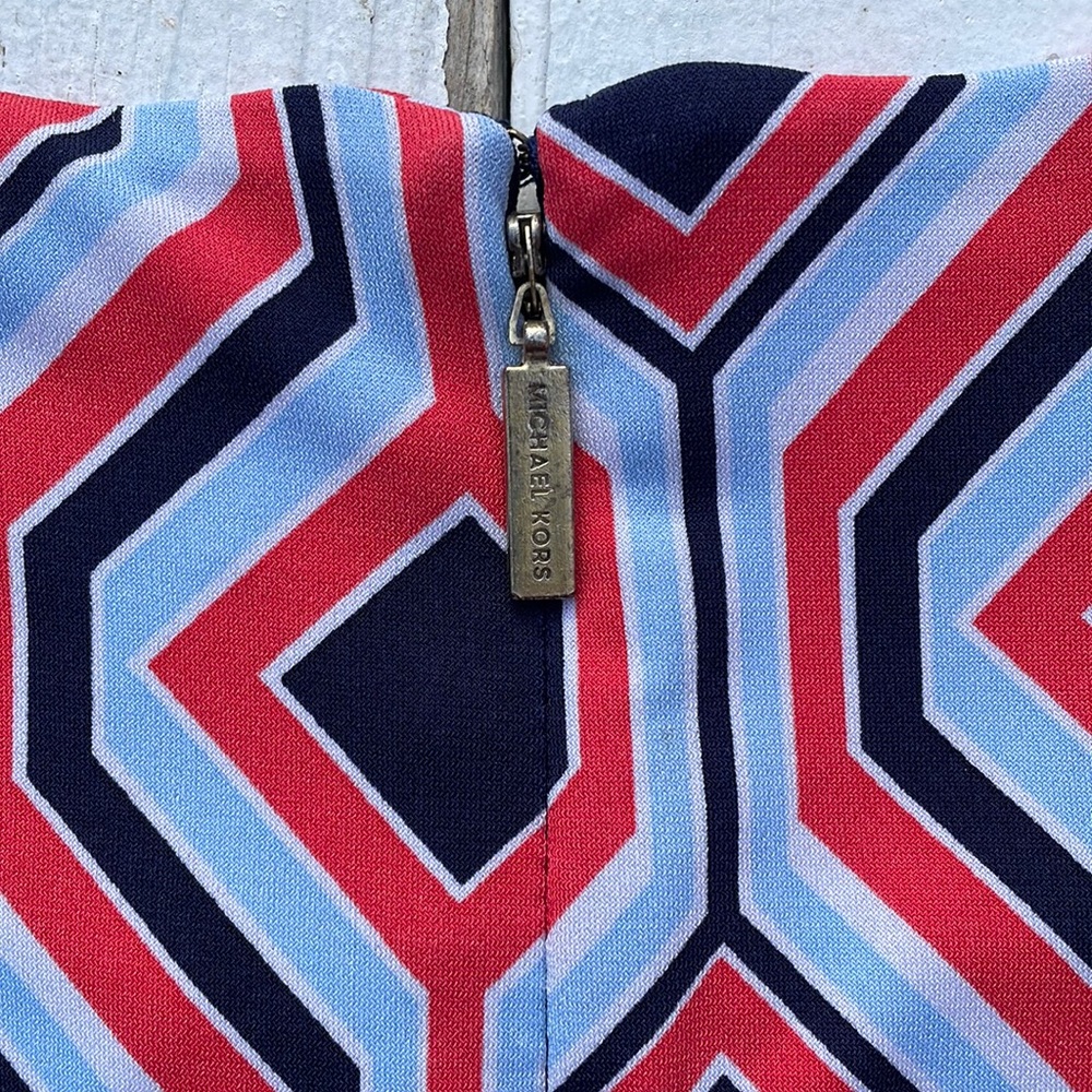Michael Michael Kors Geometric Pattern Dress - image 5